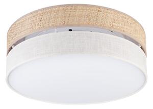 Stropné svietidlo SIRJA BOHO 2xE27/15W/230V priemer 45 cm béžová/krémová