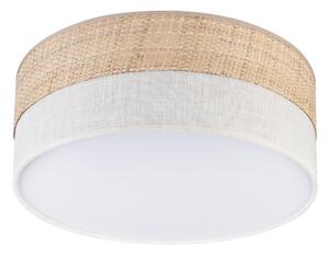 Stropné svietidlo SIRJA DOUBLE BOHO 2xE14/15W/230V, priemer 35 cm, béžové/krémové