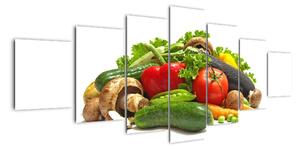 Zmes zeleniny, obraz (Obraz 210x100cm)
