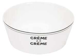 Krémová porcelánová šalátová miska Crème de la Crème - Ø 17,5*6,5 cm - Housevitamin