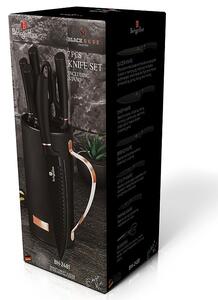 BERLINGERHAUS Sada nožov v stojane 7 ks Black Rose Collection BH-2481