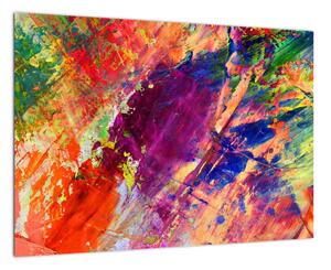 Farebný abstraktný obraz (Obraz 60x40cm)