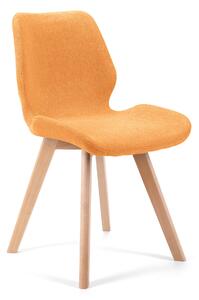 Jedálenská stolička Sivan (oranžová) (4ks). Vlastná spoľahlivá doprava až k Vám domov. 1069599