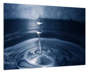 Obraz kvapky vody (Obraz 60x40cm)