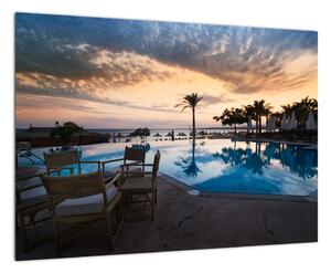 Obraz bazéna v Stredozemí (Obraz 60x40cm)