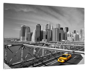 Obraz žltého taxíka (Obraz 60x40cm)