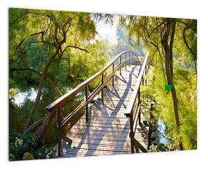 Moderné obraz - most cez vodu (Obraz 60x40cm)