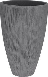 PROGARDEN Kvetináč rebrovaný plastový 40 x 60 cm šedá KO-Y54199090