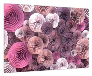 Farebné kvety - obraz (Obraz 60x40cm)