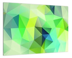 Abstraktný obraz - triangle (Obraz 60x40cm)