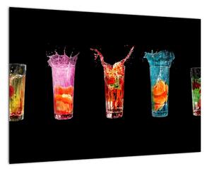 Obraz do kuchyne - letné drinky (Obraz 60x40cm)