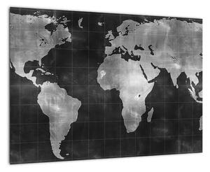 Obraz mapa sveta (Obraz 60x40cm)