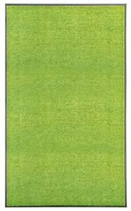 Rohožka, prateľná, zelená 90x150 cm