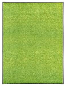 Rohožka, prateľná, zelená 90x120 cm