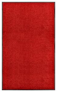 Rohožka, prateľná, červená 90x150 cm