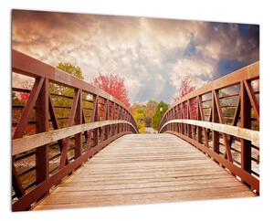 Cesta cez most - obraz (Obraz 60x40cm)