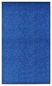 Rohožka, prateľná, modrá 90x150 cm