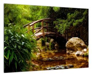 Obraz dreveného mosta (Obraz 60x40cm)