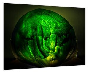 Zelená moderná abstrakcie (Obraz 60x40cm)