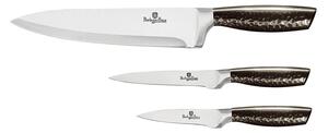 BERLINGERHAUS Sada nožov nerez 3 ks Carbon PRO Line BlackSmith BH-2465