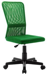 Kancelárska stolička zelená 44x52x100 cm sieťovinová látka