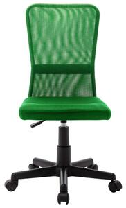 Kancelárska stolička zelená 44x52x100 cm sieťovinová látka