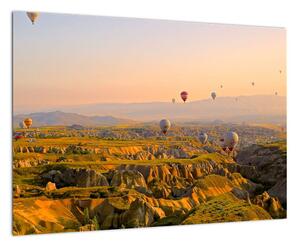 Obraz - letiaci balóny (Obraz 60x40cm)