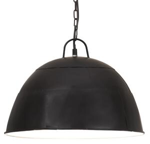 Industriálna vintage závesná lampa 25W, čierna,okrúhla 41cm E27