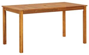 Záhradný stôl 140x80x74 cm, akáciový masív