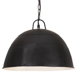 Industriálna vintage závesná lampa 25W, čierna,okrúhla 41cm E27