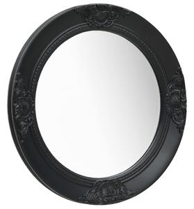 Nástenné zrkadlo v barokovom štýle 50 cm čierne