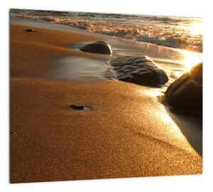 Obraz piesočné pláže (Obraz 30x30cm)