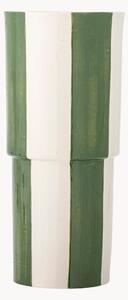 Ručne maľovaná kameninová váza Floki, V 31 cm