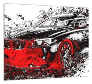 Obraz automobilu - moderný obraz (Obraz 30x30cm)