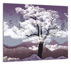 Abstraktný obraz stromu (Obraz 30x30cm)
