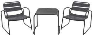 PROGARDEN Záhradný nábytok stôl + 2 stoličky PROGARDEN sada 3 ks KO-X16000010
