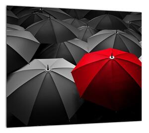Obraz dáždnikov (Obraz 30x30cm)