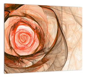 Obraz - kvet ruže (Obraz 30x30cm)