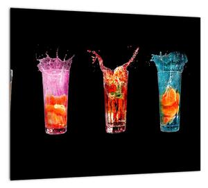 Obraz do kuchyne - letné drinky (Obraz 30x30cm)