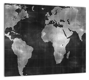 Obraz mapa sveta (Obraz 30x30cm)