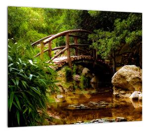 Obraz dreveného mosta (Obraz 30x30cm)