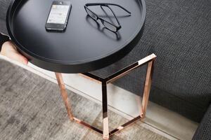 Konferenčný stolík Modular 40cm čierna, medená