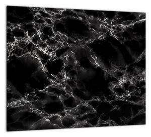 Čiernobiely mramor - obraz (Obraz 30x30cm)