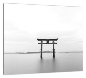 Obraz - čriepky Japonska (Obraz 30x30cm)