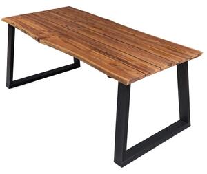 Jedálenský stôl 170x90x75 cm, akáciový masív