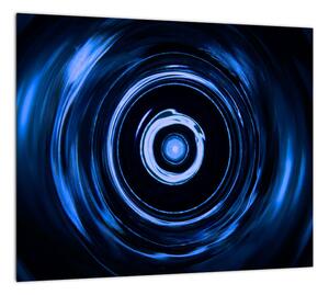 Modrý abstraktný obraz (Obraz 30x30cm)