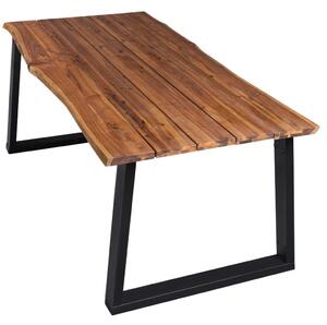 Jedálenský stôl 170x90x75 cm, akáciový masív
