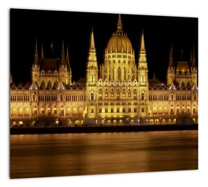 Budova parlamentu - Budapešť (Obraz 30x30cm)