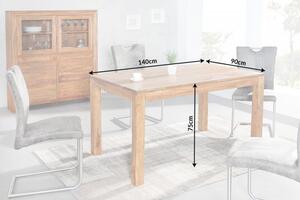 Jedálenský stôl LAOSE II 140 - prírodná