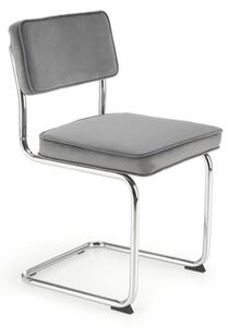 Jedálenská stolička ELEN, 49x85x55, sivá